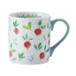 Mikasa Radish Straight-Sided Porcelain Mug, 280ml