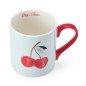 Mikasa Cherry Straight-Sided Porcelain Mug, 280ml