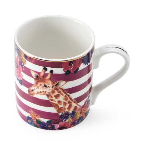 Mikasa Wild at Heart Giraffe Print Mug, 280ml