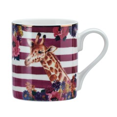 Mikasa Wild at Heart Giraffe Print Mug, 280ml