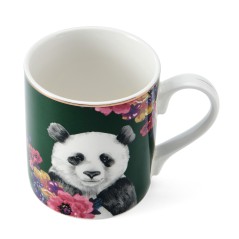 Mikasa Wild at Heart Panda Print Mug, 280ml