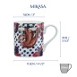 Mikasa Wild at Heart Sloth Print Mug, 280ml