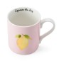 Mikasa Lemon Straight-Sided Porcelain Mug, 280ml