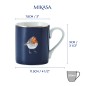 Mikasa Robin Straight-Sided Porcelain Mug, 280ml