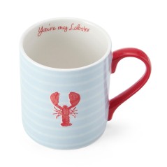 Mikasa Lobster Straight-Sided Porcelain Mug, 280ml