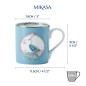 Mikasa Peacock Straight-Sided Porcelain Mug, 280ml