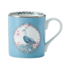 Mikasa Peacock Straight-Sided Porcelain Mug, 280ml