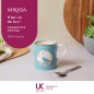 Mikasa Peacock Straight-Sided Porcelain Mug, 280ml