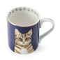 Mikasa Cat Straight-Sided Porcelain Mug, 280ml