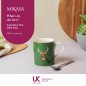 Mikasa Stag Straight-Sided Porcelain Mug, 280ml