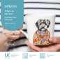 Mikasa Tipperleyhill Cockapoo Print Porcelain Mug, 380ml