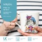 Mikasa Tipperleyhill Rabbit Print Porcelain Mug, 380ml