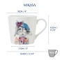 Mikasa Tipperleyhill Rabbit Print Porcelain Mug, 380ml