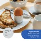 Mikasa Chalk 4pc Porcelain Egg Cup Set, 5cm, White