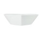 Mikasa Chalk Porcelain Heart Large Serving Bowl, 21cm, White