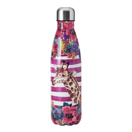 Mikasa Wild at Heart Giraffe Water Bottle, 500ml