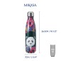 Mikasa Wild at Heart Panda Water Bottle, 500ml