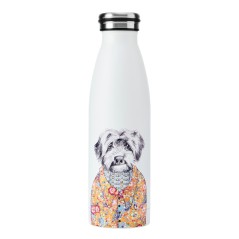 Mikasa Tipperleyhill Cockapoo Double-Walled Stainless Steel Bottle, 500ml