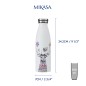 Mikasa Tipperleyhill Stag Double-Walled Stainless Steel Bottle, 500ml