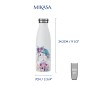 Mikasa Tipperleyhill Rabbit Double-Walled Stainless Steel Bottle, 500ml