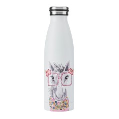 Mikasa Tipperleyhill Horse Double-Walled Stainless Steel Bottle, 500ml