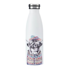 Tipperleyhill Cow Double-Walled Stainless Steel Bottle, 500ml