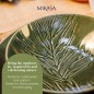 Mikasa Jardin Stoneware 4-Piece Pasta Bowl Set, 20cm, Green