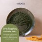 Mikasa Jardin Stoneware Round Serving Platter, 35.5cm, Green