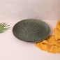 Mikasa Jardin Stoneware Round Serving Platter, 35.5cm, Green