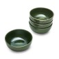 Mikasa Jardin Stoneware 4-Piece Cereal Bowl Set, 15cm, Green