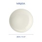 Mikasa Cranborne 4-Piece Stoneware Pasta Bowl Set, 24cm, Cream