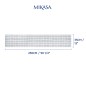 Mikasa Industrial Check Linen-Blend Table Runner, 230 x 33cm