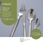 Mikasa Beaumont Stainless Steel Cutlery Set, 16 Piece