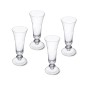 Mikasa Salerno 4-Piece Crystal Champagne Glass Set, 170ml