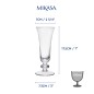 Mikasa Salerno 4-Piece Crystal Champagne Glass Set, 170ml