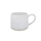 Mikasa Farmhouse Star Stoneware Mugs, Set of 2, 380ml, White