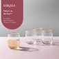 Mikasa Sorrento 4-Piece Crystal Tumbler Glass Set, 400ml