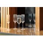 Mikasa Sorrento 4-Piece Crystal Flute Glass Set, 200ml