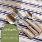 Mikasa Portobello Stainless Steel Cutlery Set, 16 Piece