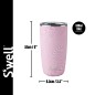 S'well Lavender Swirl Tumbler with Lid, 530ml