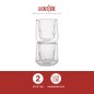 La Cafetière 2pc Siena Double-Walled Cortado Glasses, 135ml