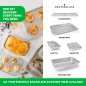 MasterClass Recycled Aluminium 5pc Stacking Baking Set