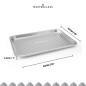 MasterClass Recycled Aluminium Large Baking Tray, 40x27cm