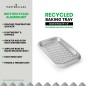 MasterClass Recycled Aluminium Small Baking Tray, 23x15cm