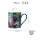 Mikasa x Sarah Arnett Porcelain Mug, 350ml, Flamingo Print
