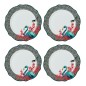 Mikasa x Sarah Arnett Porcelain Dinner Plates, Set of 4, 27cm