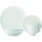 Maxwell & Williams DV0032 White Basics Diamonds 16 Piece Dinner Set in Gift Box, Porcelain, White