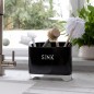 Lovello Kitchen Sink Caddy - Midnight Black