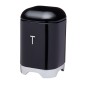 Lovello Tea Tin Canister - Midnight Black