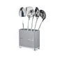 Lovello Textured Utensil Holder - Shadow Grey